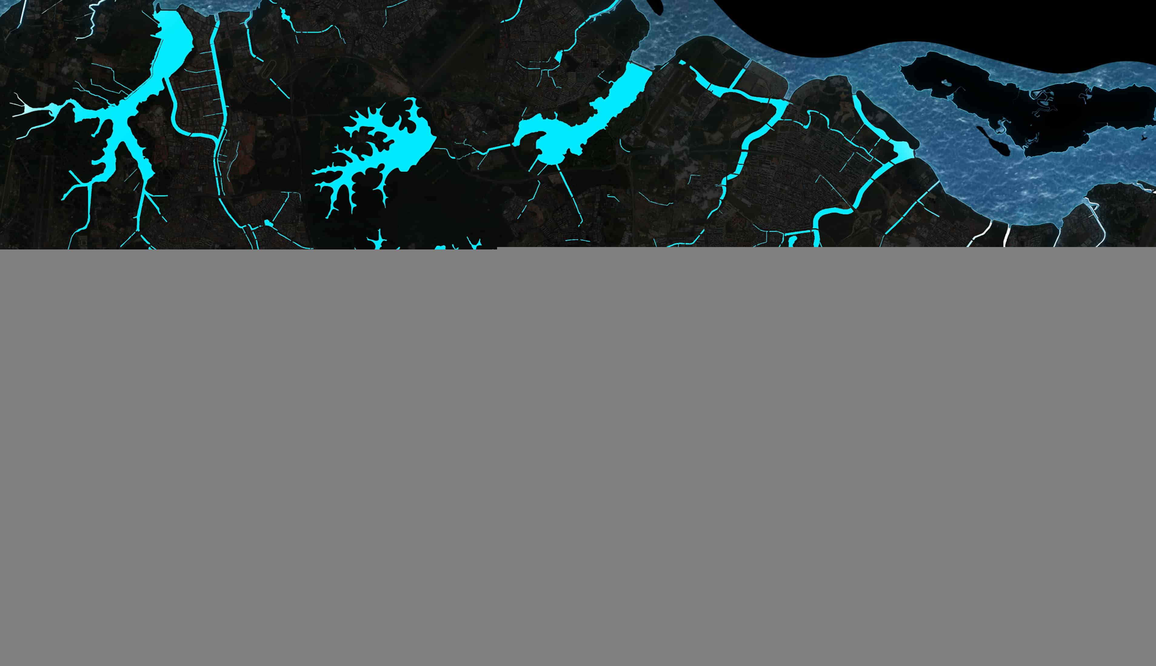 Projection Mapped City Model