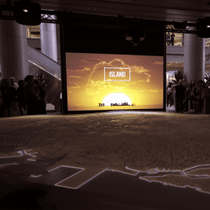 Projection-mapping